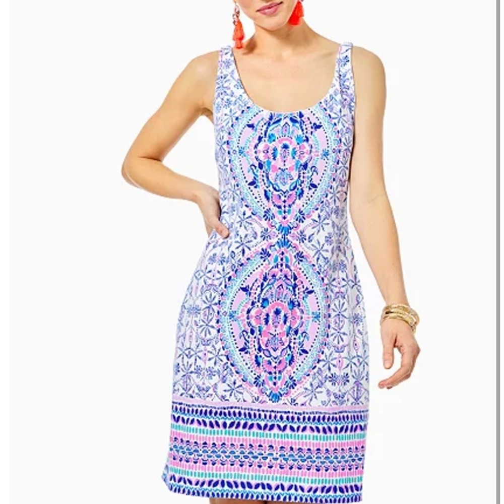 Lilly Pulitzer NWT size med Romi Dress Time to Shine Engineered Knit Dress